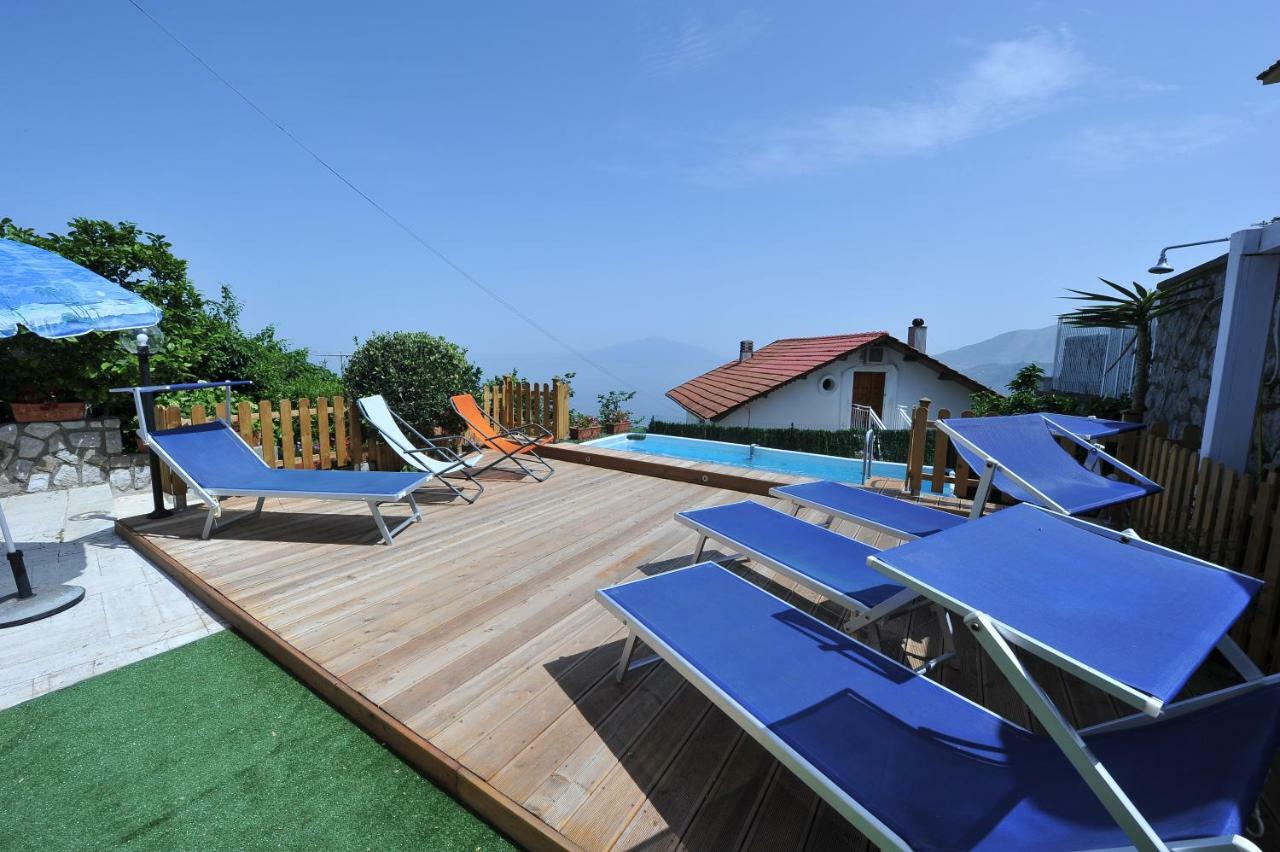 Villa Walter Sorrento Bagian luar foto