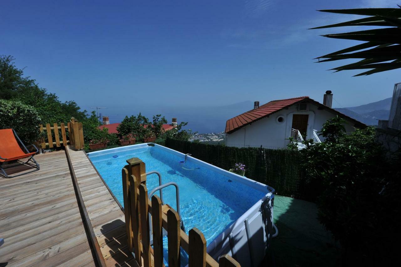 Villa Walter Sorrento Bagian luar foto